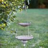 Stone Gardens Two-Tier Hanging Bird Feeder