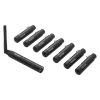DMX Wireless Receiver Transmitter Controller for LED Stage Light 8 PCs Black