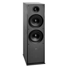 Floorstanding Speaker, 2-Way, Floor-Standing Tower Speaker with 1-Inch Tweeter, Dual 8-Inch Woofers, 600W Peak Power, 50Hz–20kHz Frequency Response