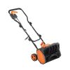 VEVOR Electric Snow Shovel, 12A 17 inch Corded Snow Shovel, 60° Adjustable Chute, 20 ft Throwing Distance, Snowthrower with Dual Safety Switch