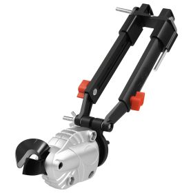 Metal Shear/Cutter Drill Attachment, Sheet Metal Cutter with 360-Degree Pivoting Head, Sharp Blades, Ideal for 18 GA Galvanized Steel