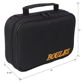 Boules Set Large Action Game, Outdoor, Beach, Lawn Backyard Family Party Games for Adults