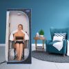 Portable Full Size Black Infrared Sauna tent–Personal Home Spa, with Infrared Panels, Heating Foot Pad,Controller, Foldable Chair