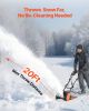 VEVOR Electric Snow Shovel, 12A 17 inch Corded Snow Shovel, 60° Adjustable Chute, 20 ft Throwing Distance, Snowthrower with Dual Safety Switch