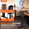 VEVOR Standing Desk Frame Dual Motor, Adjustable 26"-50.8" Height & 43.3"-70.1" Length Electric Stand Up Computer Desk Legs