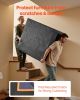 VEVOR Moving Blankets 12 Pcs, 72 x 40 in (32 lbs/dz) Large Packing Blankets with Cotton Filling