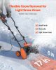 VEVOR Electric Snow Shovel, 12A 17 inch Corded Snow Shovel, 60° Adjustable Chute, 20 ft Throwing Distance, Snowthrower with Dual Safety Switch