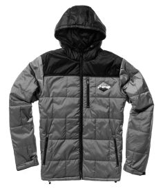 Camper Hooded Jacket - Mens - Final Sale - 50% off using code "CAMPER50" (Color: Gray, size: medium)