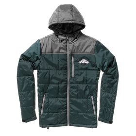 Camper Hooded Jacket - Mens - Final Sale - 50% off using code "CAMPER50" (Color: Teal, size: medium)