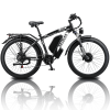 Electric Bike KETELES 48V 23AH Dual Motor 1000W*2 26"*4.0 MTB