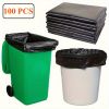 50/100PCS Heavy Duty Trash Bags,30-65Gallon Black Trash Bags, Heavy Duty Black Garbage Bags,Extra Large Black Bags for Lawn, Leaf