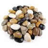 38 lbs River Rocks, 2-3 inch Polished Pebbles - Decorative White Stones for Indoor/Outdoor Use, Perfect for Plants, Vase Fillers, Aquariums