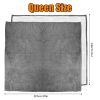 Electric Heated Fleece Heated Blanket with 10 Heating Levels 10 Hours Auto Off Machine Washable for Home Office Usage