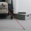 "5-Section Collapsible Trekking Poles - Lightweight Aluminum Alloy with External Lock, Adjustable 24-55" for Hiking"